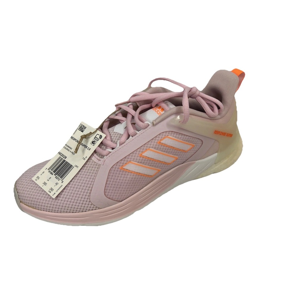 Adidas Response Super 2.0 Women's Running Shoes, Pink, Size 9.5 (H02028) Sneaker